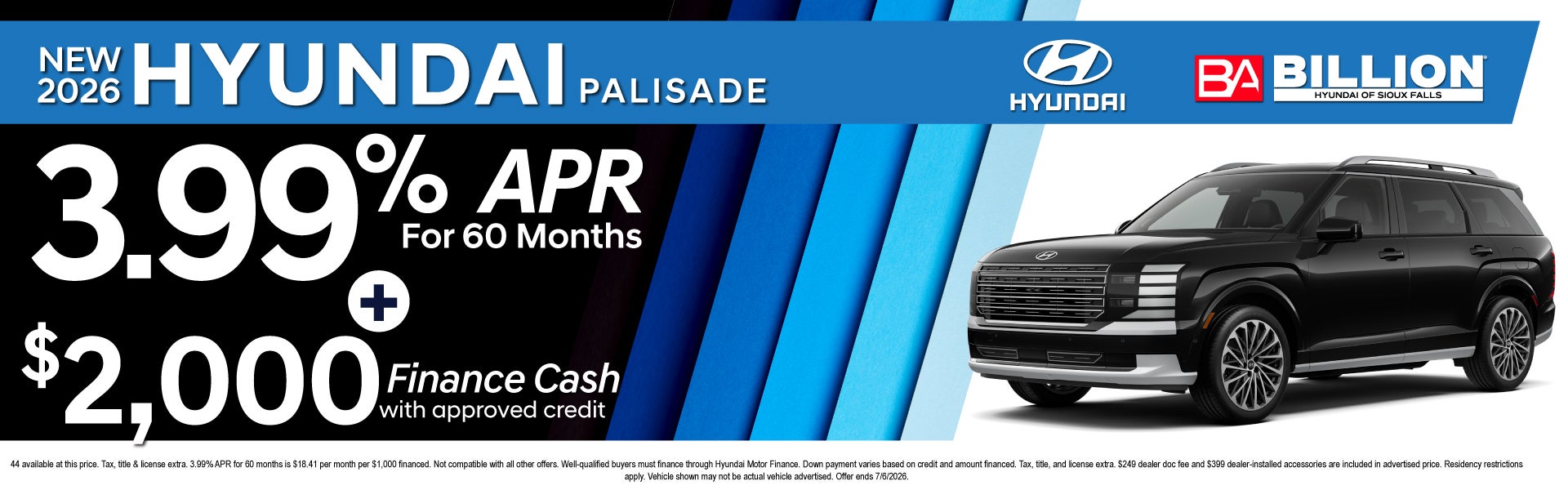 NEW 2026 HYUNDAI PALISAD