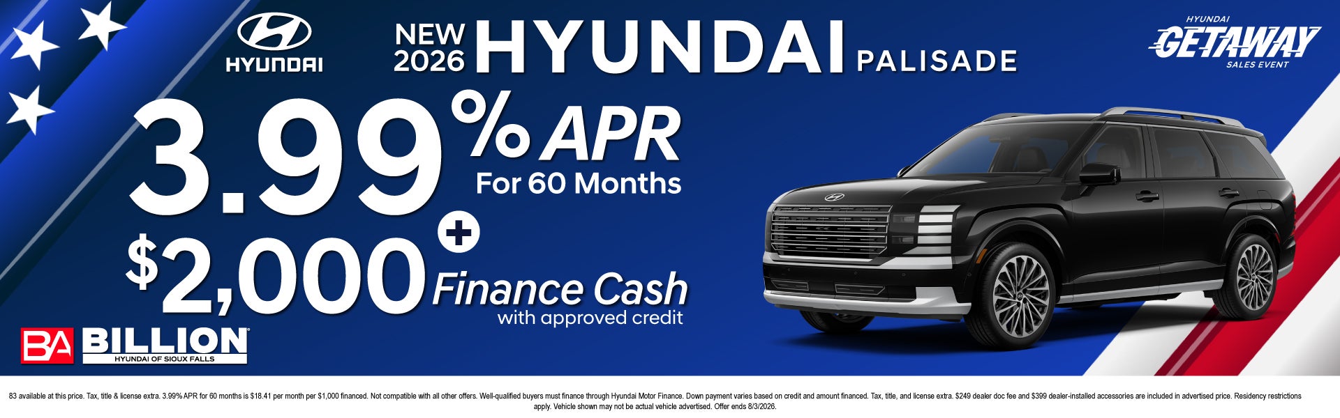 NEW 2026 HYUNDAI PALISADE