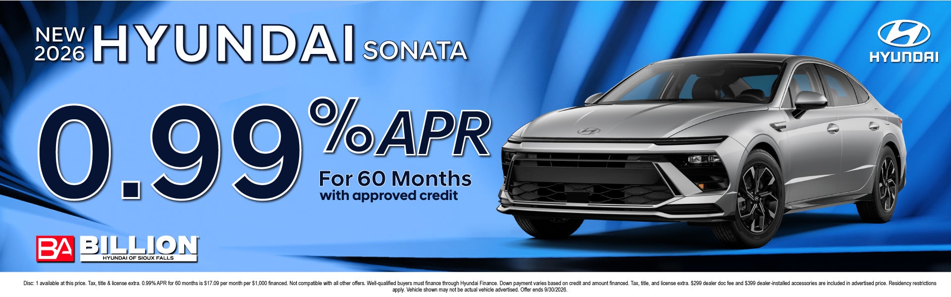 NEW 2026 HYUNDAI SONATA