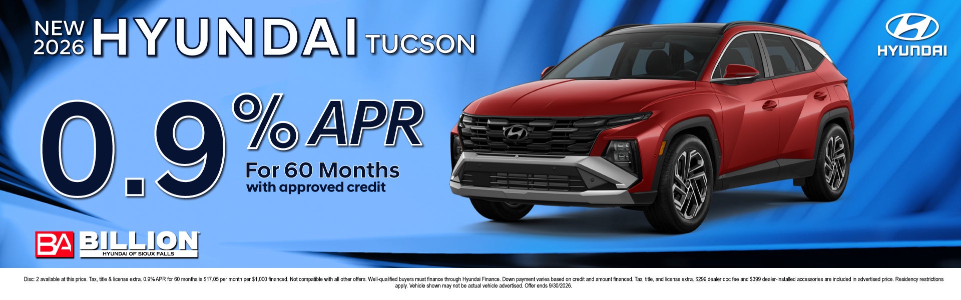 NEW 2026 HYUNDAI TUCSON